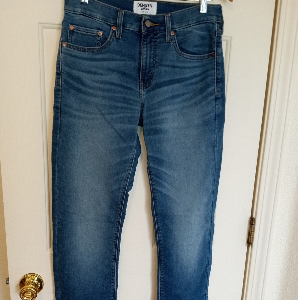 Denizen from Levi's Blue Straight Leg Jeans